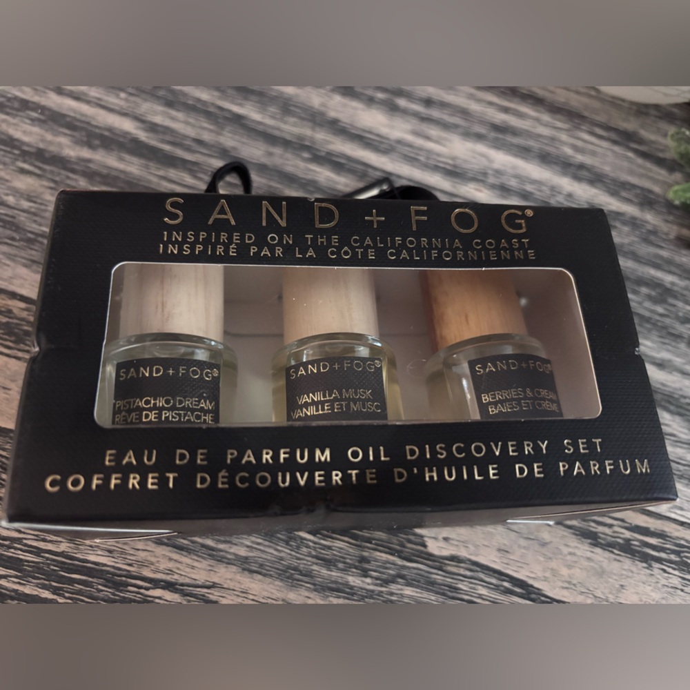Sand + Fog Eau de Parfum Oil Discovery Set